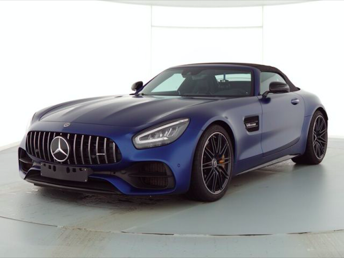 Mercedes AMG GT C V8 biturbo roadster | super cena | předváděcí auto skladem | online prodej | online nákup | cabrio | autoibuy.com